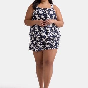 Floral Print Sleeveless Top and Shorts Set